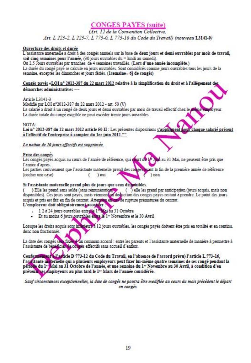 L 773 7 Et L 773 8 Du Code Du Travail Contrat de travail 3/8