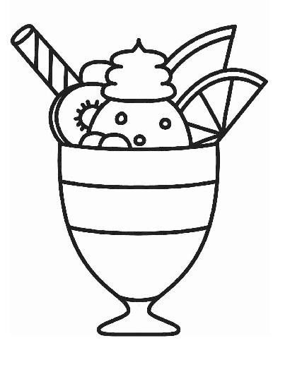 Coloriages Glaces