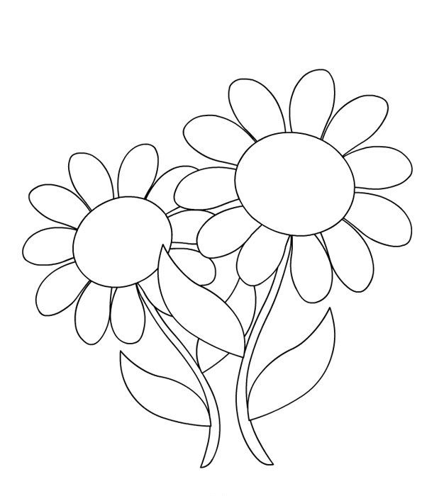 Coloriages Fleurs