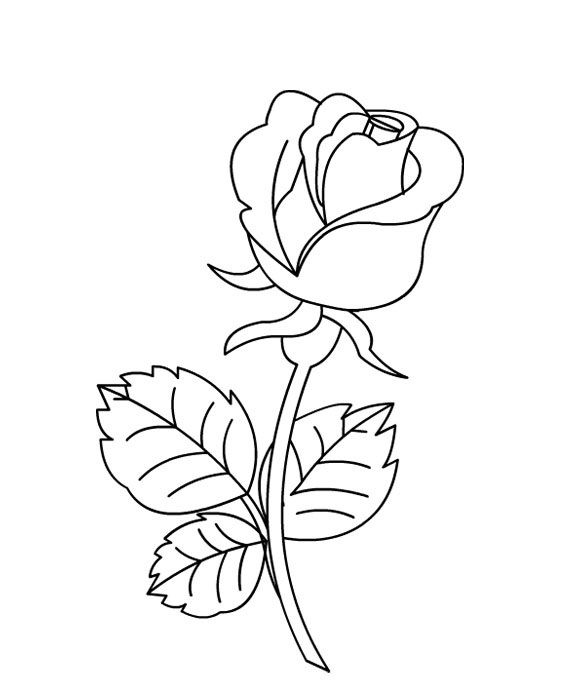 Coloriages Roses