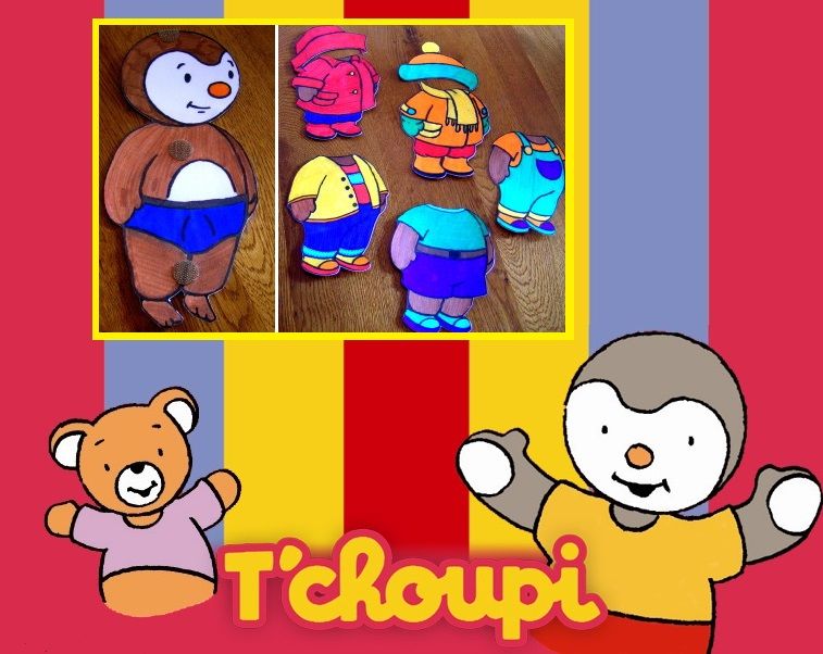Personnage à Habiller En Carton Toga – 12 Tenues Prédécoupées, 6 Pages à Colorier, Jouet Créatif Dès 5 Ans