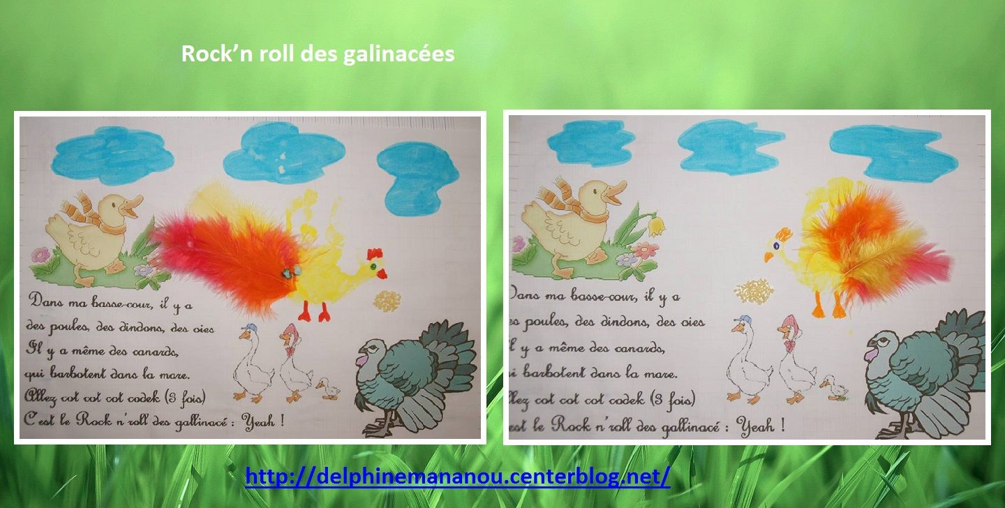 Le Rock And Roll Des Gallinacés Paroles